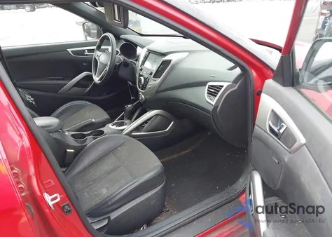 2016 Hyundai Veloster из США, поврежденный, VIN KMHTC6AD5GU298360